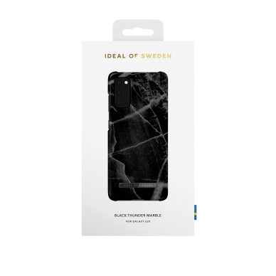 Samsung S20 iDeal Of Sweden nugarėlė Black Thunder Marble 1