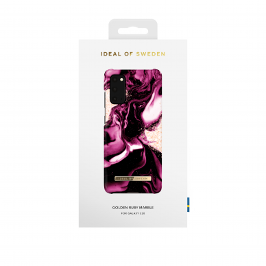 Samsung S20 iDeal Of Sweden nugarėlė Golden Ruby 1