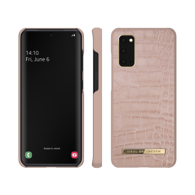 Samsung S20 iDeal Of Sweden nugarėlė Rose Croco 1