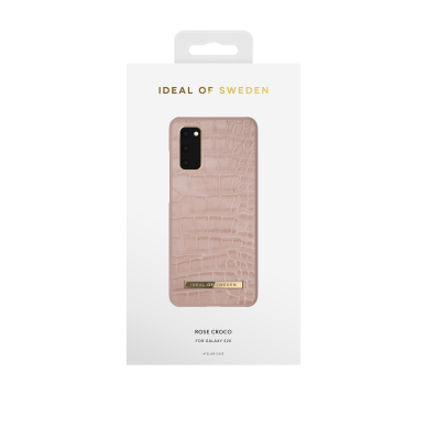 Samsung S20 iDeal Of Sweden nugarėlė Rose Croco 2