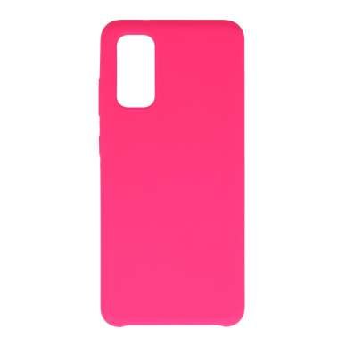 Samsung S20 neo rožinė SILICONE nugarėlė