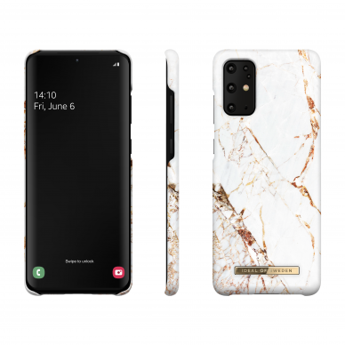 Samsung S20 PLUS iDeal Of Sweden nugarėlė Carrara Gold 2