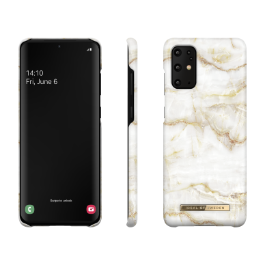 Samsung S20 PLUS iDeal Of Sweden nugarėlė Golden Pearl Marble 2