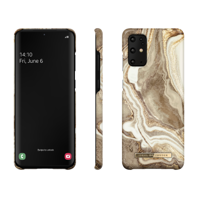 Samsung S20 PLUS iDeal Of Sweden nugarėlė Golden Sand Marble 1