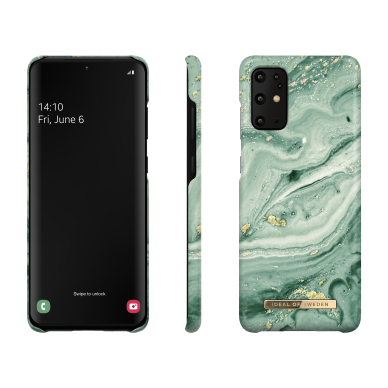Samsung S20 PLUS iDeal Of Sweden nugarėlė Mint Swirl Marble 2