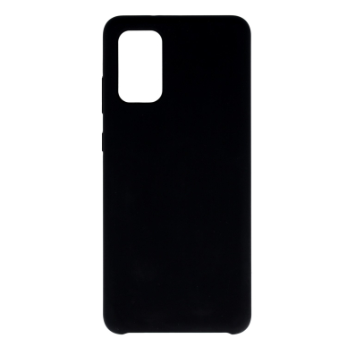 Samsung S20 PLUS juoda SILICONE nugarėlė