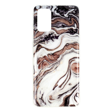 Samsung S20 PLUS MARBLE GLITTER nugarėlė Design1 Samsung S20 PLUS MARBLE GLITTER nugarėlė Design1
