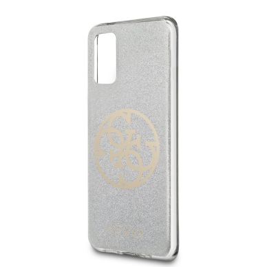 Samsung S20 PLUS sidabro spalvos GUESS nugarėlė GUHCS67PCUGLLG 4