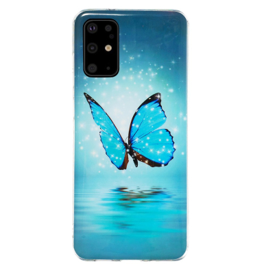 Samsung S20 PLUS Tracy nugarėlė Blue butterfly 1