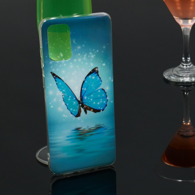 Samsung S20 PLUS Tracy nugarėlė Blue butterfly 5