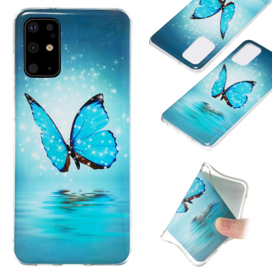 Samsung S20 PLUS Tracy nugarėlė Blue butterfly