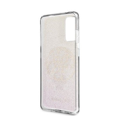 Samsung S20 rose gold GUESS nugarėlė GUHCS62PCUGLPGG 5
