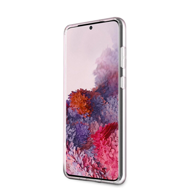Samsung S20 rose gold GUESS nugarėlė GUHCS62PCUGLPGG 1