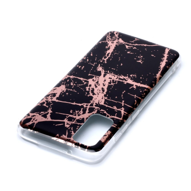Samsung S20 Tracy nugarėlė Black&gold Marble 3