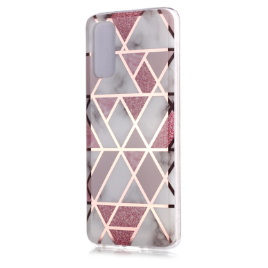 Samsung S20 Tracy nugarėlė Geometric rose marble 1