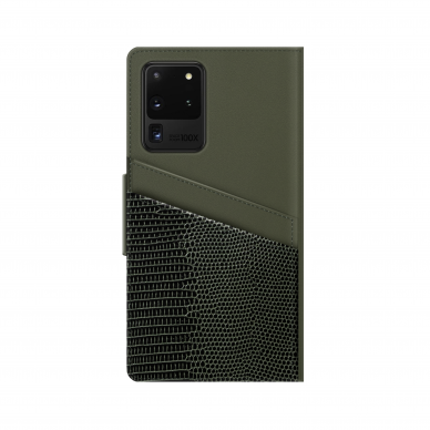 Samsung S20 ULTRA iDeal Of Sweden dėklas Unity Wallet Metal Woods 4