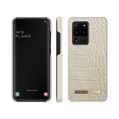 Samsung S20 ULTRA iDeal Of Sweden nugarėlė Caramel Croco 1