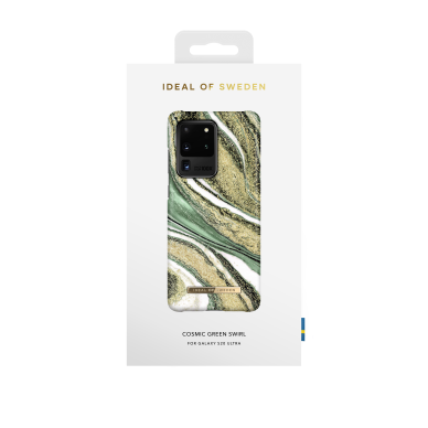 Samsung S20 ULTRA iDeal Of Sweden nugarėlė Cosmic Green Swirl 1