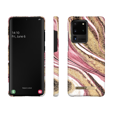 Samsung S20 ULTRA iDeal Of Sweden nugarėlė Cosmic Pink Swirl 2