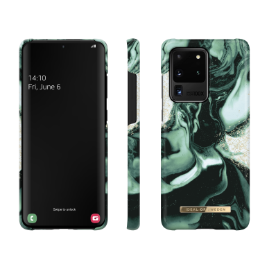 Samsung S20 ULTRA iDeal Of Sweden nugarėlė Golden Olive Marble 2