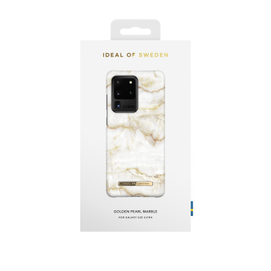 Samsung S20 ULTRA iDeal Of Sweden nugarėlė Golden Pearl Marble 1