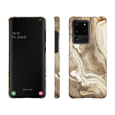 Samsung S20 ULTRA iDeal Of Sweden nugarėlė Golden Sand Marble 2