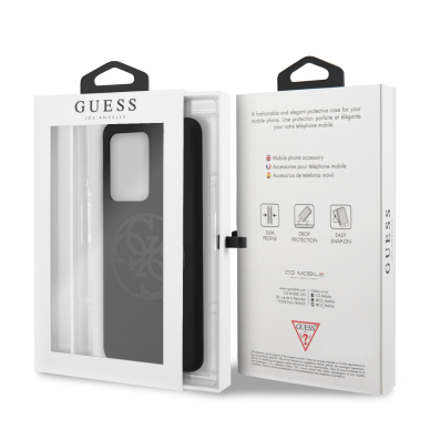 Samsung S20 ULTRA juoda GUESS nugarėlė GUHCS69LS4GBK 6