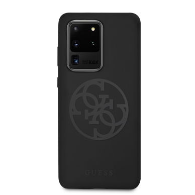 Samsung S20 ULTRA juoda GUESS nugarėlė GUHCS69LS4GBK 2