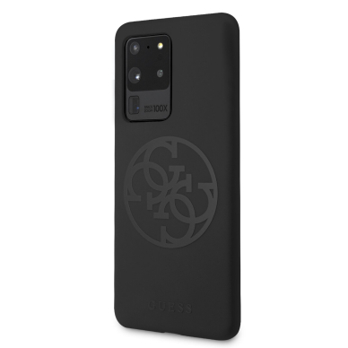 Samsung S20 ULTRA juoda GUESS nugarėlė GUHCS69LS4GBK 3