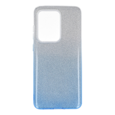 Samsung S20 ULTRA mėlyna GLITTER3 nugarėlė