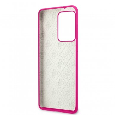 Samsung S20 ULTRA rožinė GUESS nugarėlė GUHCS69LS4GFU 5