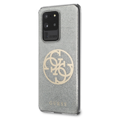 Samsung S20 ULTRA sidabro spalvos GUESS nugarėlė GUHCS69PCUGLLG 2