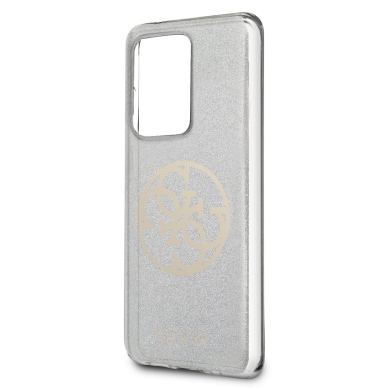 Samsung S20 ULTRA sidabro spalvos GUESS nugarėlė GUHCS69PCUGLLG 4