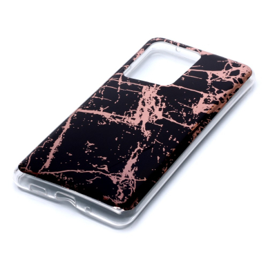 Samsung S20 ULTRA Tracy nugarėlė Black&gold Marble+ 2