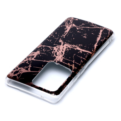 Samsung S20 ULTRA Tracy nugarėlė Black&gold Marble+ 3
