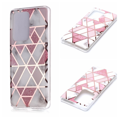 Samsung S20 ULTRA Tracy nugarėlė Geometric rose marble
