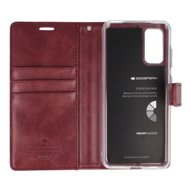 Samsung S20 wine MERCURY BLUE MOON2 dėklas 1