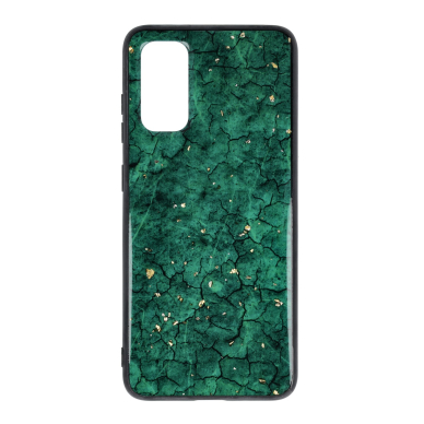 Samsung S20 žalia EPOXY MARBLE nugarėlė