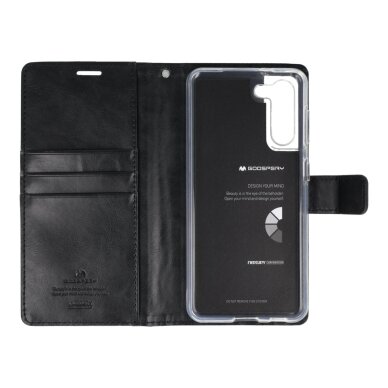 Samsung S21 black MERCURY BLUE MOON2 dėklas 1