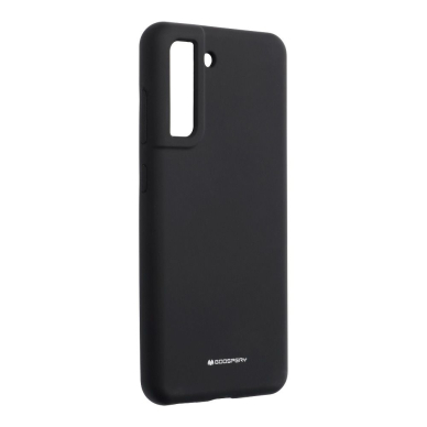 Samsung S21 FE black MERCURY SILICONE nugarėlė