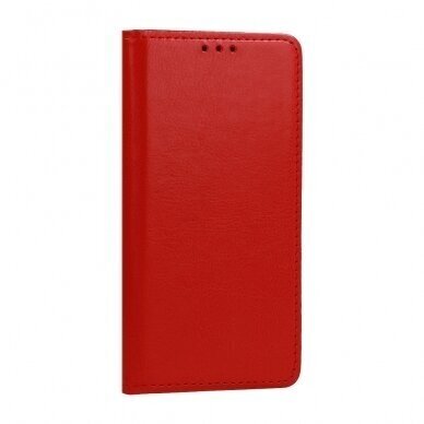 Samsung S21 FE raudonas odinis SPECIAL dėklas 1