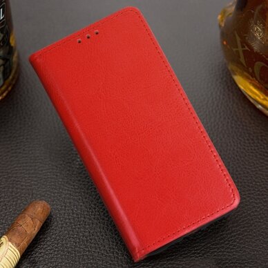 Samsung S21 FE raudonas odinis SPECIAL dėklas 9