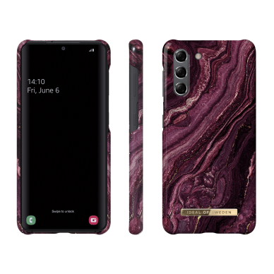 Samsung S21 iDeal Of Sweden nugarėlė Golden Plum 1 Samsung S21 iDeal Of Sweden nugarėlė Golden Plum 1