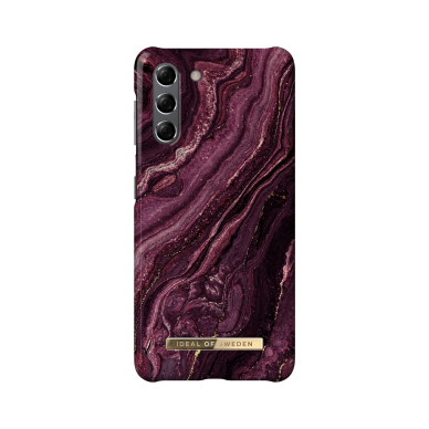 Samsung S21 iDeal Of Sweden nugarėlė Golden Plum Samsung S21 iDeal Of Sweden nugarėlė Golden Plum