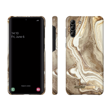 Samsung S21 iDeal Of Sweden nugarėlė Golden Sand Marble 1