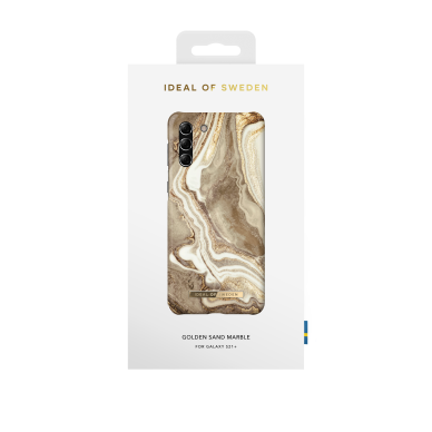 Samsung S21 iDeal Of Sweden nugarėlė Golden Sand Marble 2