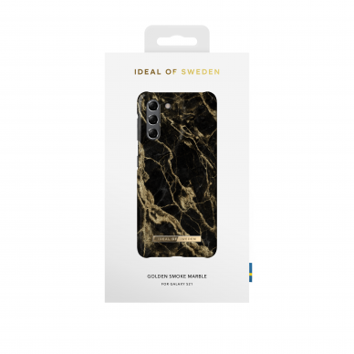 Samsung S21 iDeal Of Sweden nugarėlė Golden Smoke Marble 2