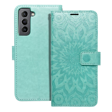 Samsung S21 MEZZO green Mandala dėklas