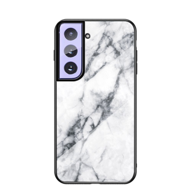 Samsung S21 PLUS balta Tracy GLASS nugarėlė