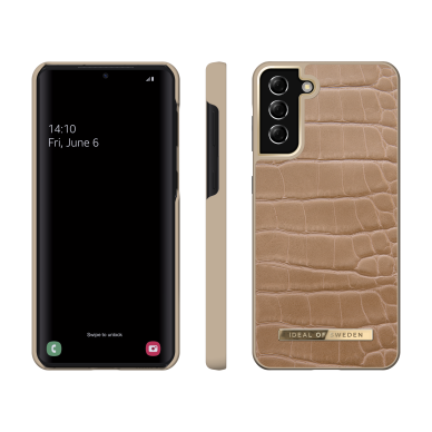 Samsung S21 PLUS iDeal Of Sweden nugarėlė Camel Croco 1